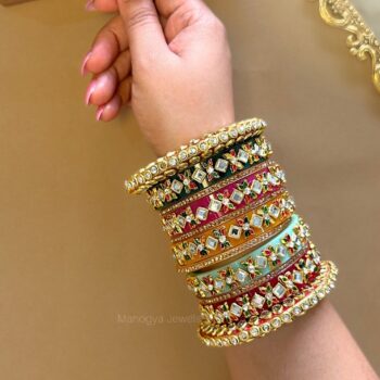 Saubhagya Multicolour Choora Set