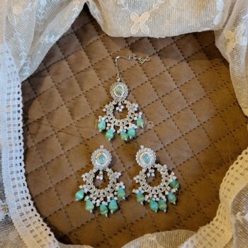 Monali Earrings & Tika Set