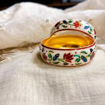 Brahmi Meenakari Bangles