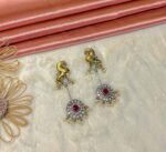 Simha Earrings - White