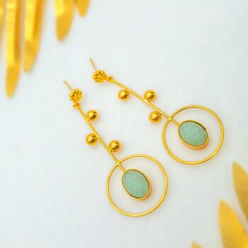 Azize Gold Earrings