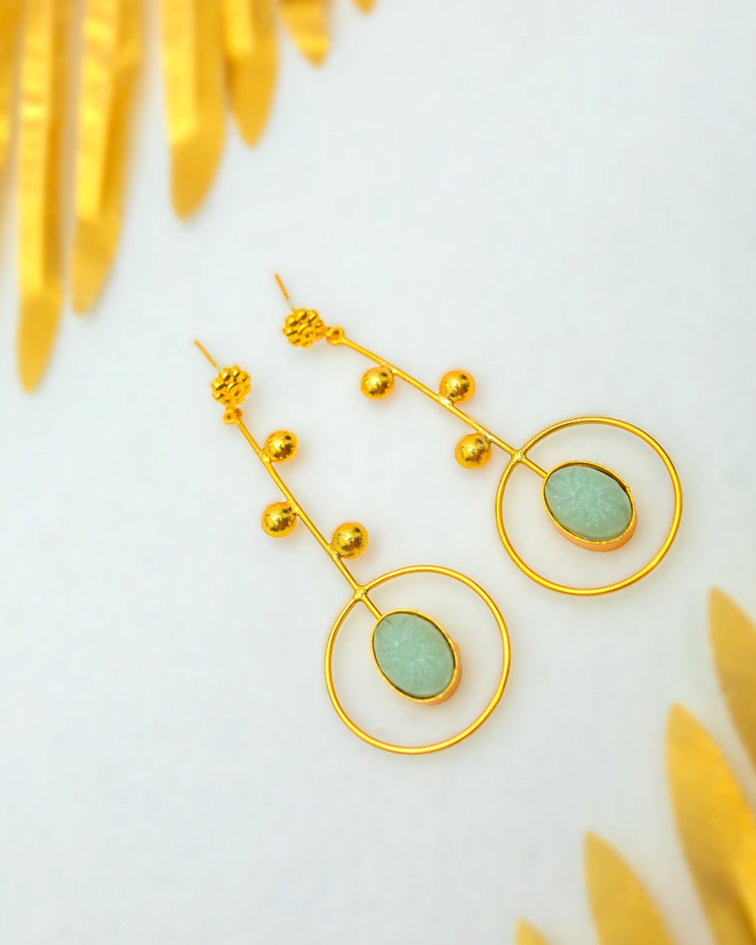 Azize Gold Earrings