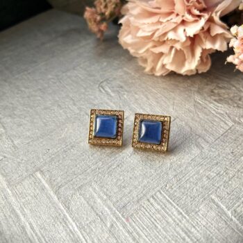 Ellie Studs - Blue