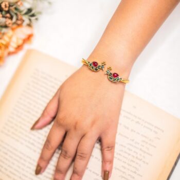 Binita Peacock Bracelet
