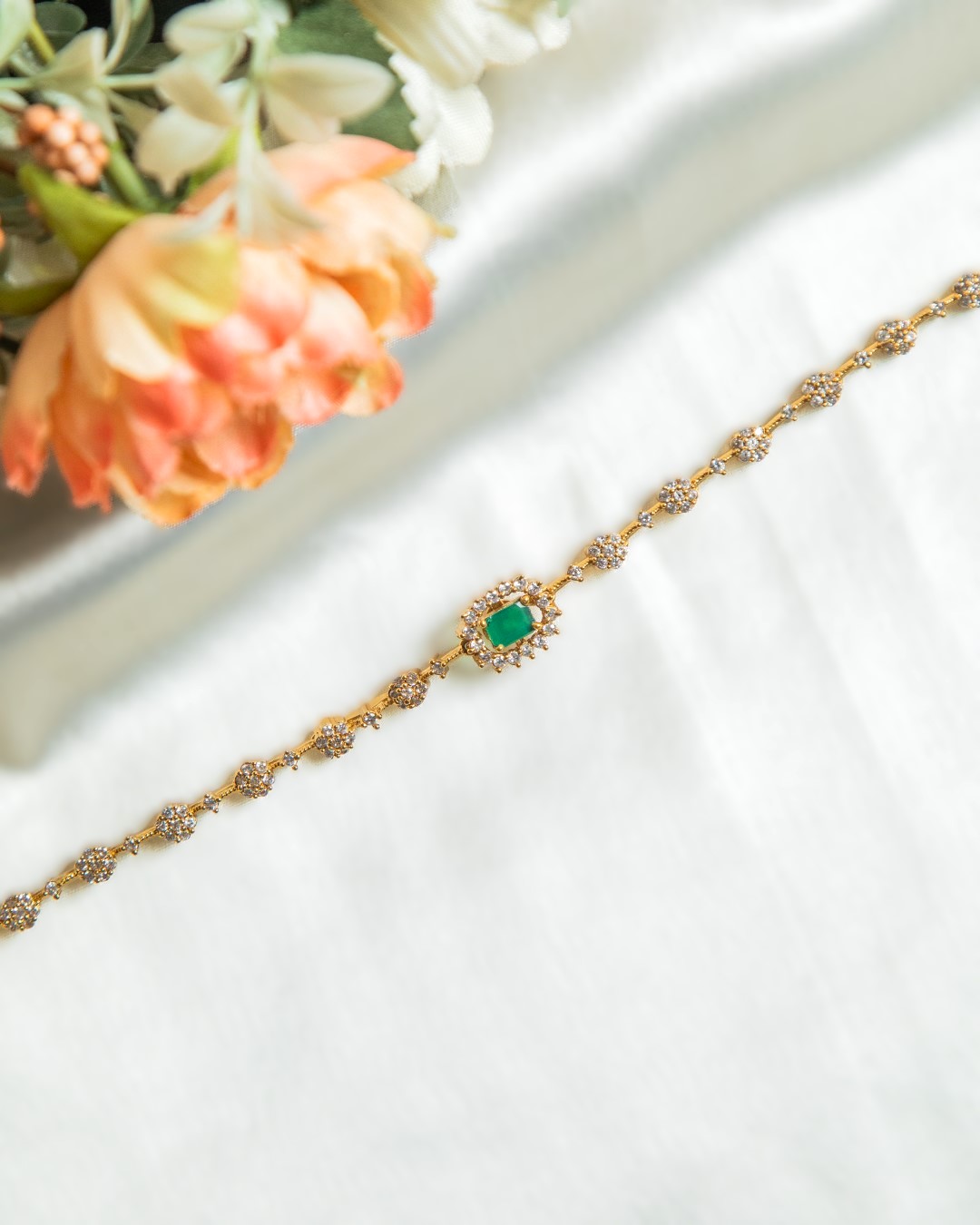 Chetna Interchangeable Centre Stone Necklace Set