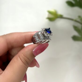 Gloria Cathedral AD Ring - Blue