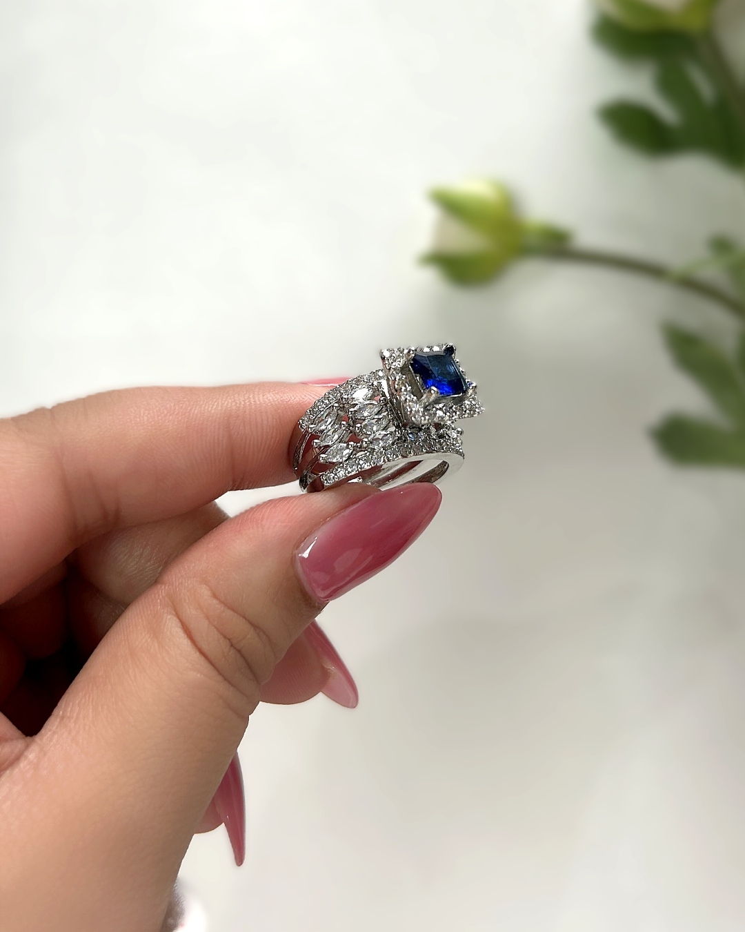 Gloria Cathedral AD Ring - Blue