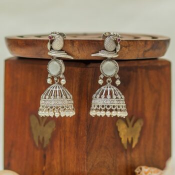 Jiyanshi SLA Jhumka - Grey