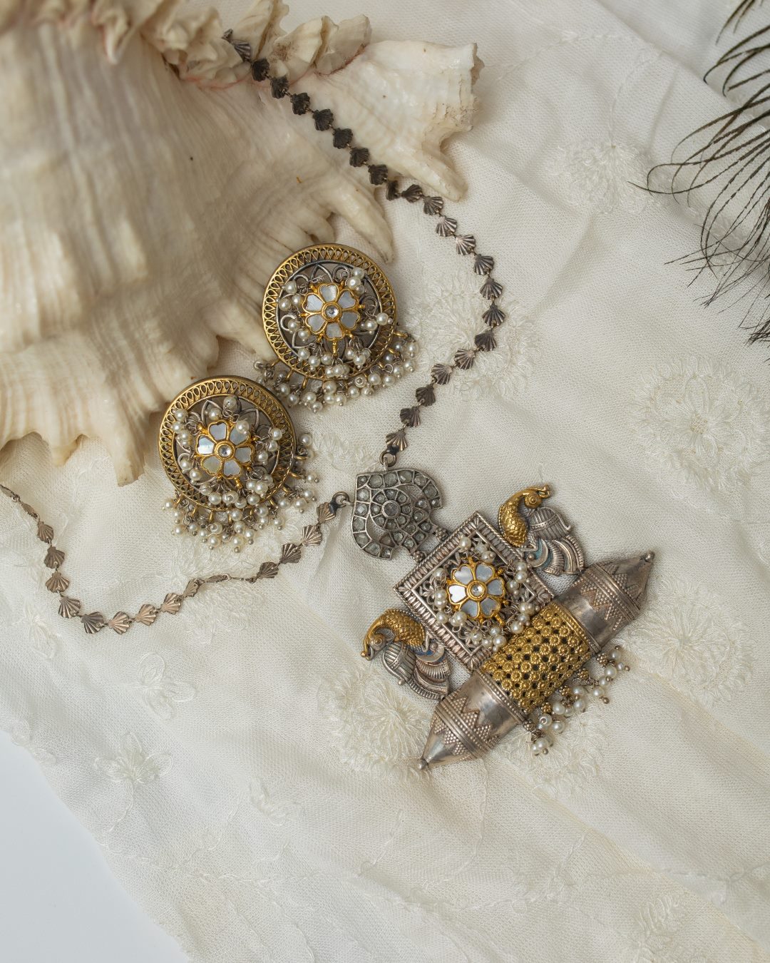 Kaanksha SLA Pendant Set
