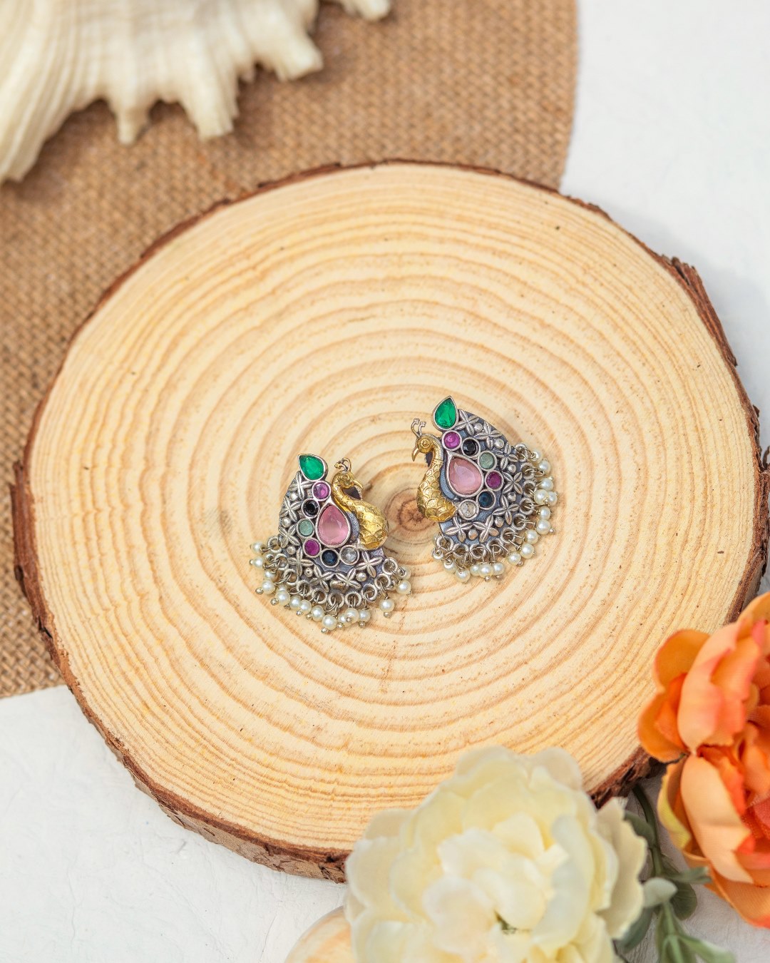 Kangana Peacock Earrings