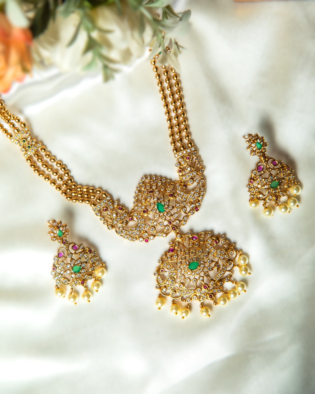 Karuna Long Haaram Set