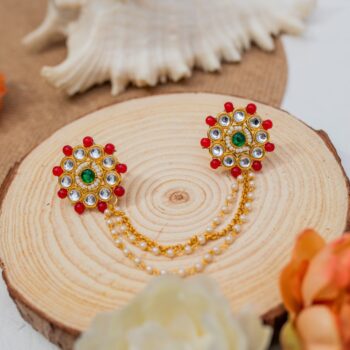 Lalita Dual Ring - Red