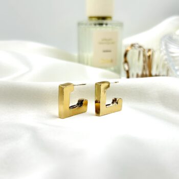 Lily Gold Hoops