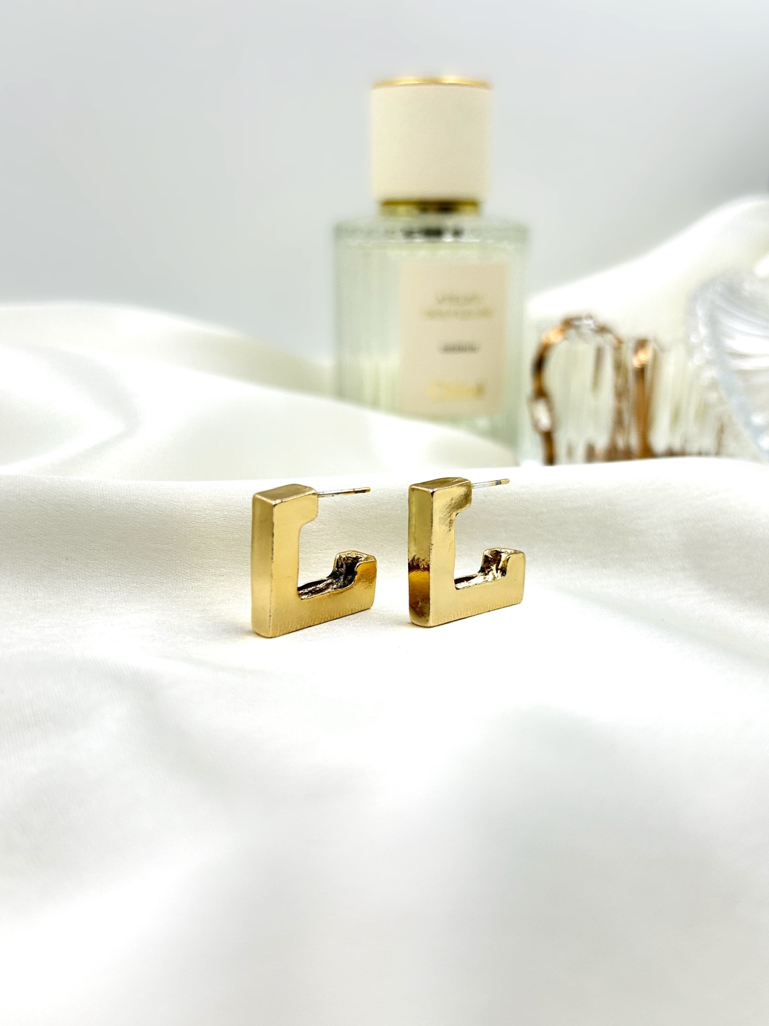 Lily Gold Hoops