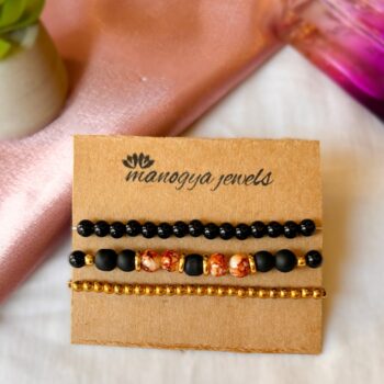 Night is Young Bracelet Stack