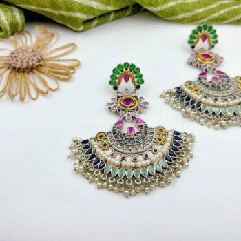 Nirali Earrings - Multi Colour