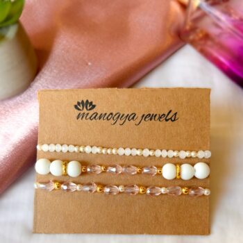 Snow Spell Bracelet Stack
