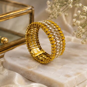 Tarini CZ Bracelet - Yellow