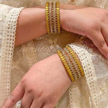 Tarini Diamond Bracelet - Yellow