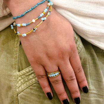Bling Sky Bracelet & Ring Stack