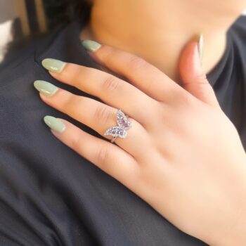 Butterfly Ring - Lavender
