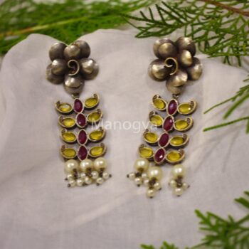 Gul Silver Look-alike Earrings