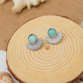 Drishti Studs - Blue