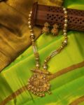 Gajanan Temple Necklace Set