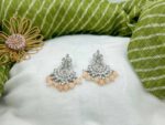 Viana Earrings - Peach