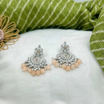 Viana Earrings - Peach