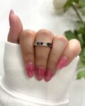 Rachel Anti-Tarnish Band Ring - Multicolour