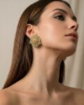 Rahat Studs - Peach