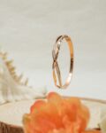 Selena Twisted Rosegold Bracelet