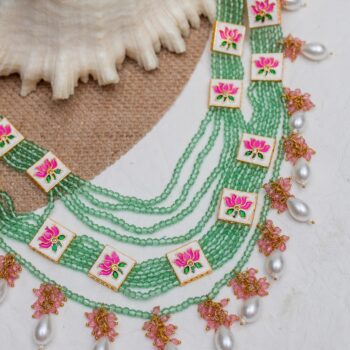 Unnati Rani Haar - Sea Green