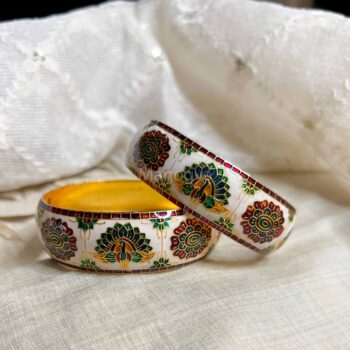 Saawan Meenakari Bangles