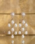 Doria Long Pearl Earrings