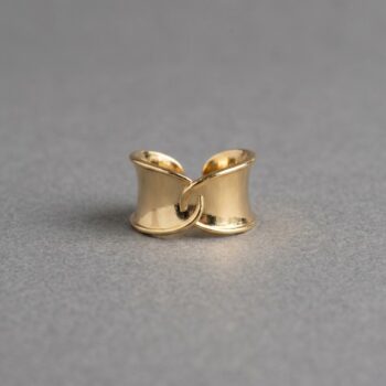 Lyla Chunky Gold-Plated Band Ring