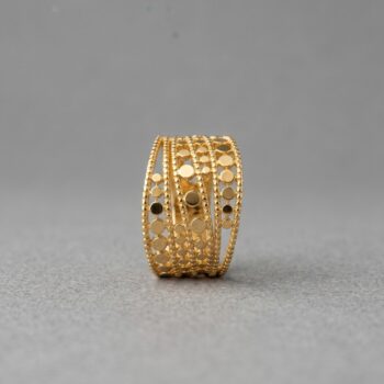 Olivia Multi-Layer Gold-Plated Ring