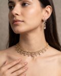 Twilly Gold-Plated Contemporary CZ Necklace Set